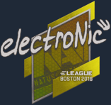 Sticker | electronic | Boston 2018