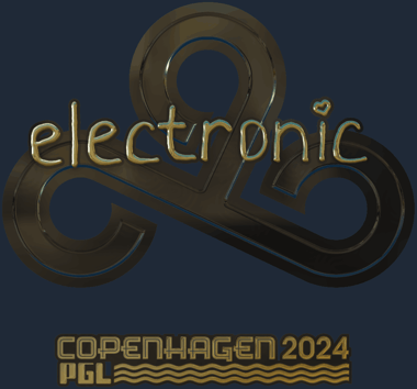 Sticker | electronic(금박) | 코펜하겐 2024