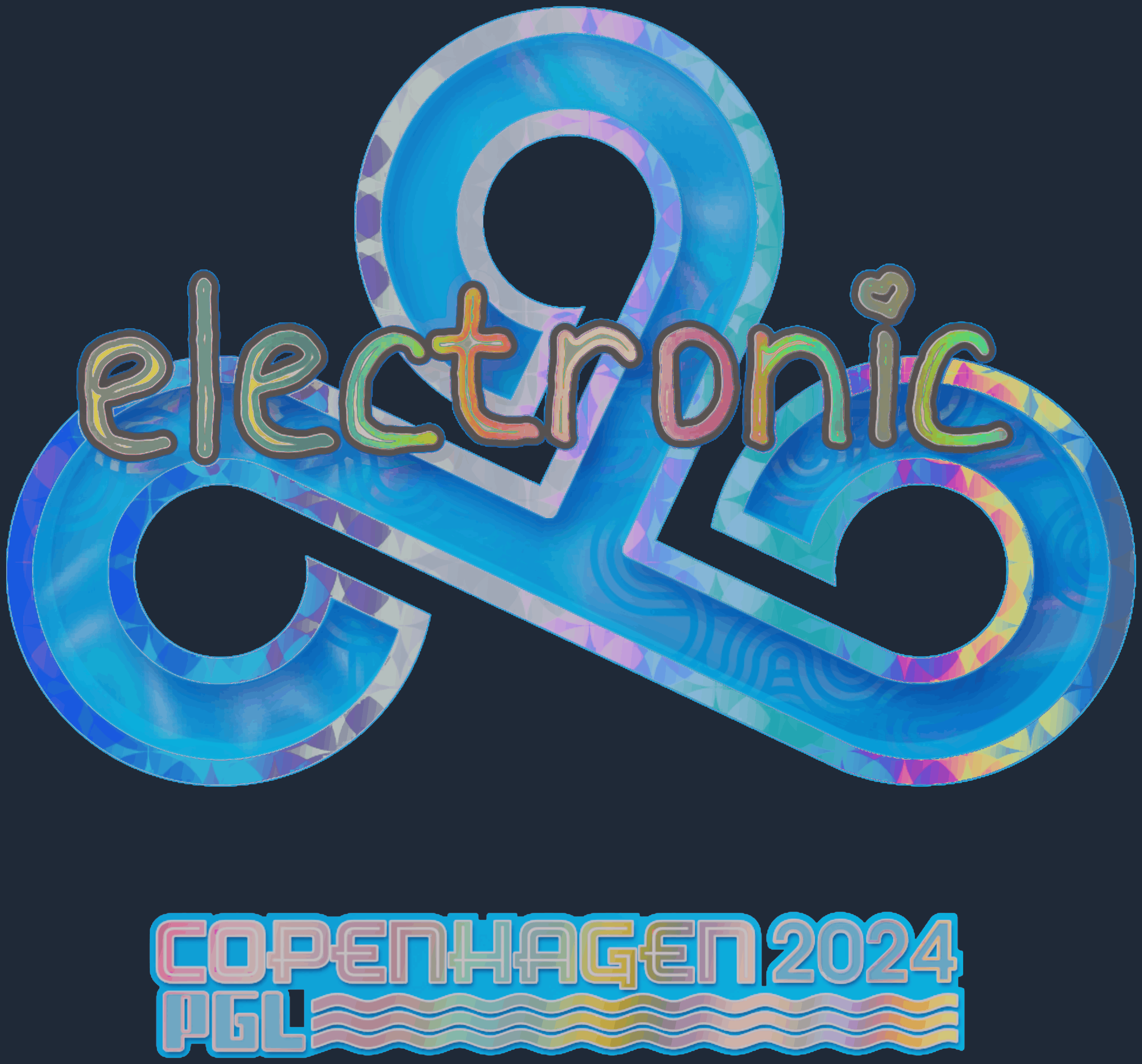 Sticker | electronic (Holo) | Copenhagen 2024