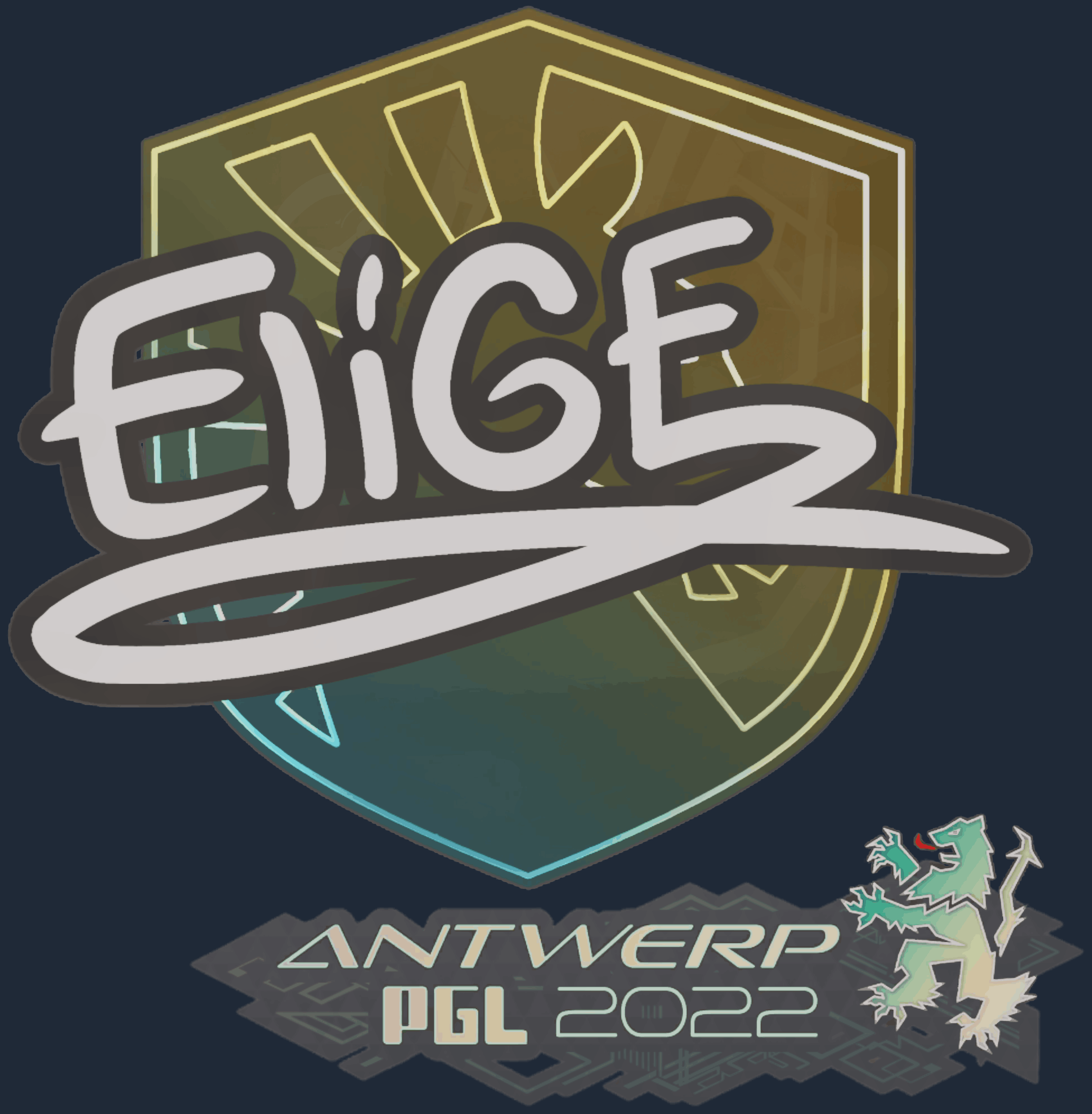 Sticker | EliGE | 2022年安特卫普锦标赛