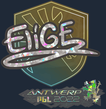 Sticker | EliGE (Glitter) | Antwerp 2022