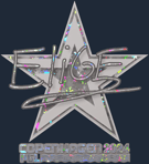 Sticker | EliGE (Glitter) | Copenhagen 2024