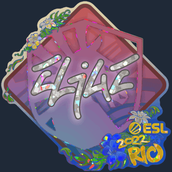 Sticker | EliGE (Glitter) | Rio 2022
