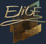 Sticker | EliGE (Gold) | Boston 2018