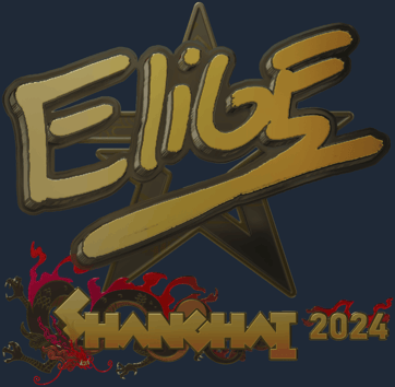 Sticker | EliGE (dorada) | Shanghái 2024