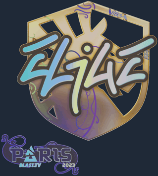 Sticker | EliGE (holográfica) | París 2023