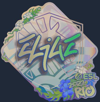 Sticker | EliGE (holográfica) | Río 2022