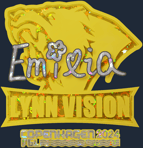 Sticker | EmiliaQAQ (Glitter) | Copenhagen 2024