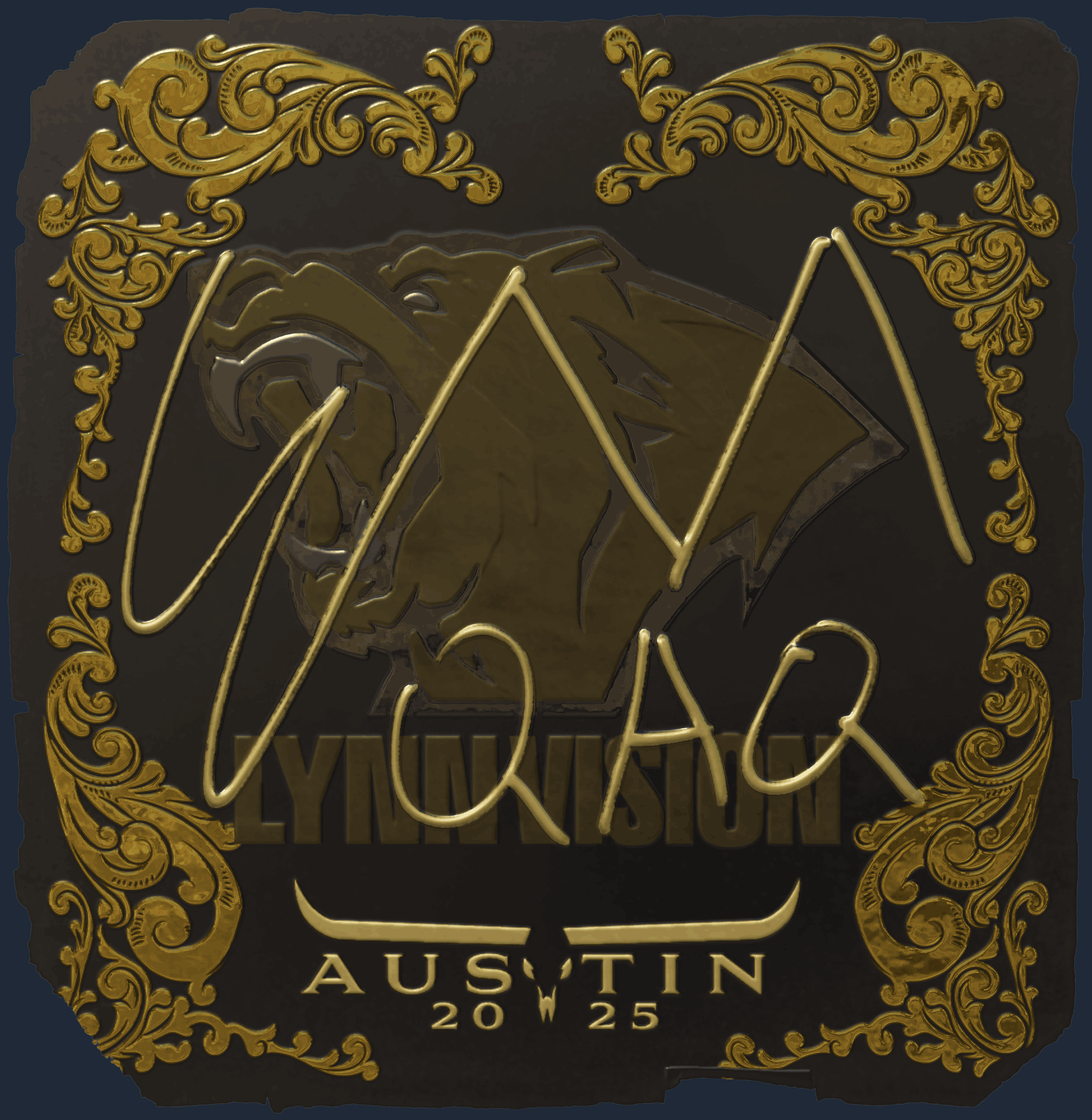 Sticker | EmiliaQAQ (Gold) | Austin 2025