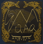 Sticker | EmiliaQAQ (Gold) | Austin 2025