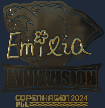 Sticker | EmiliaQAQ (Gold) | Copenhagen 2024