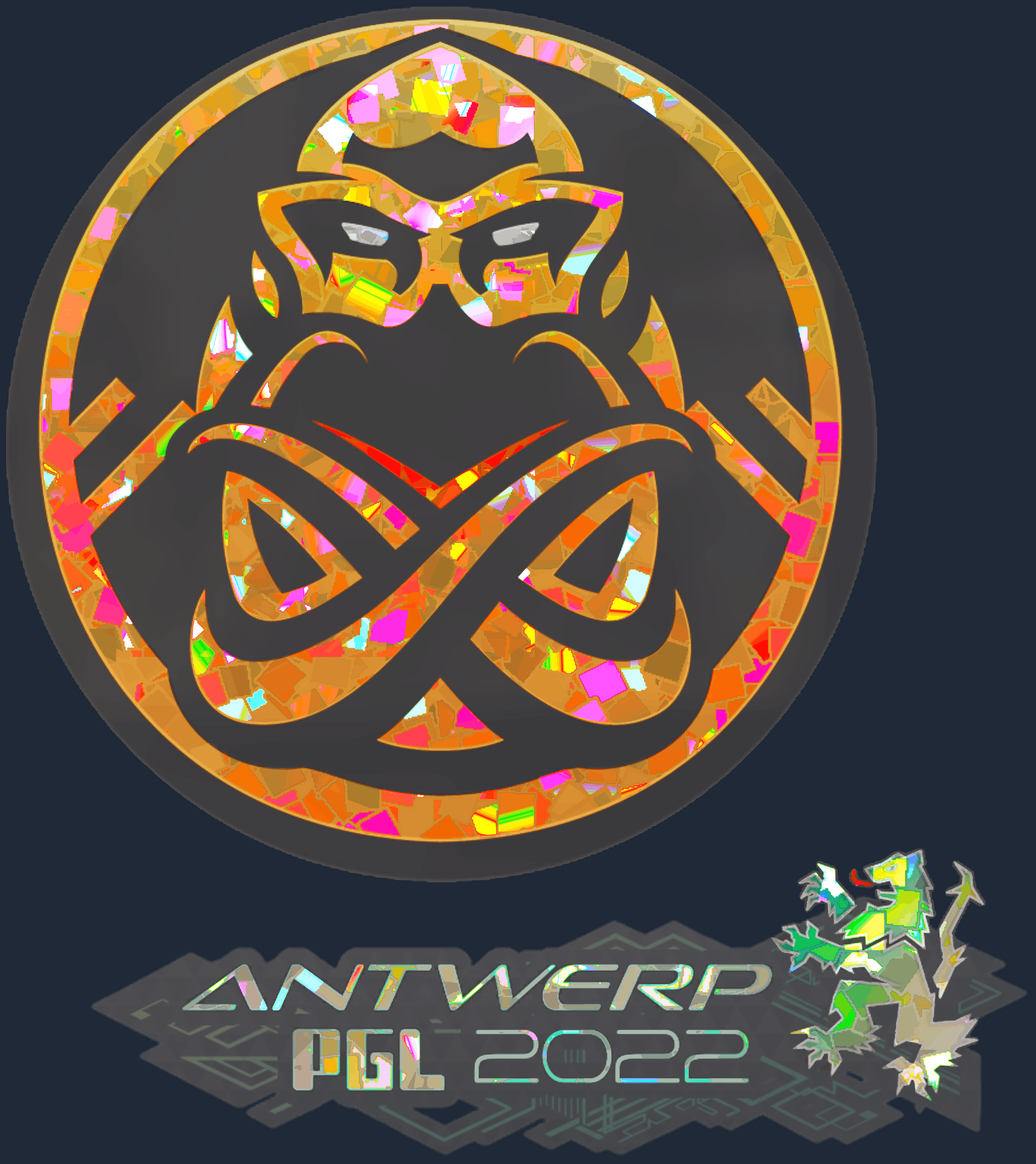 Sticker | ENCE (Glitter) | Antwerp 2022