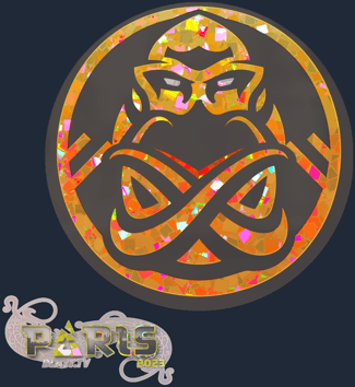 Sticker | ENCE (purpurina) | París 2023