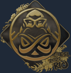 Sticker | ENCE (Gold) | Rio 2022