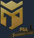 Sticker | Entropiq (Gold) | Stockholm 2021
