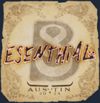 Sticker | esenthial | Austin 2025