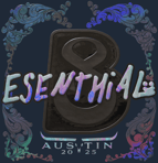Sticker | esenthial (Holo) | Austin 2025