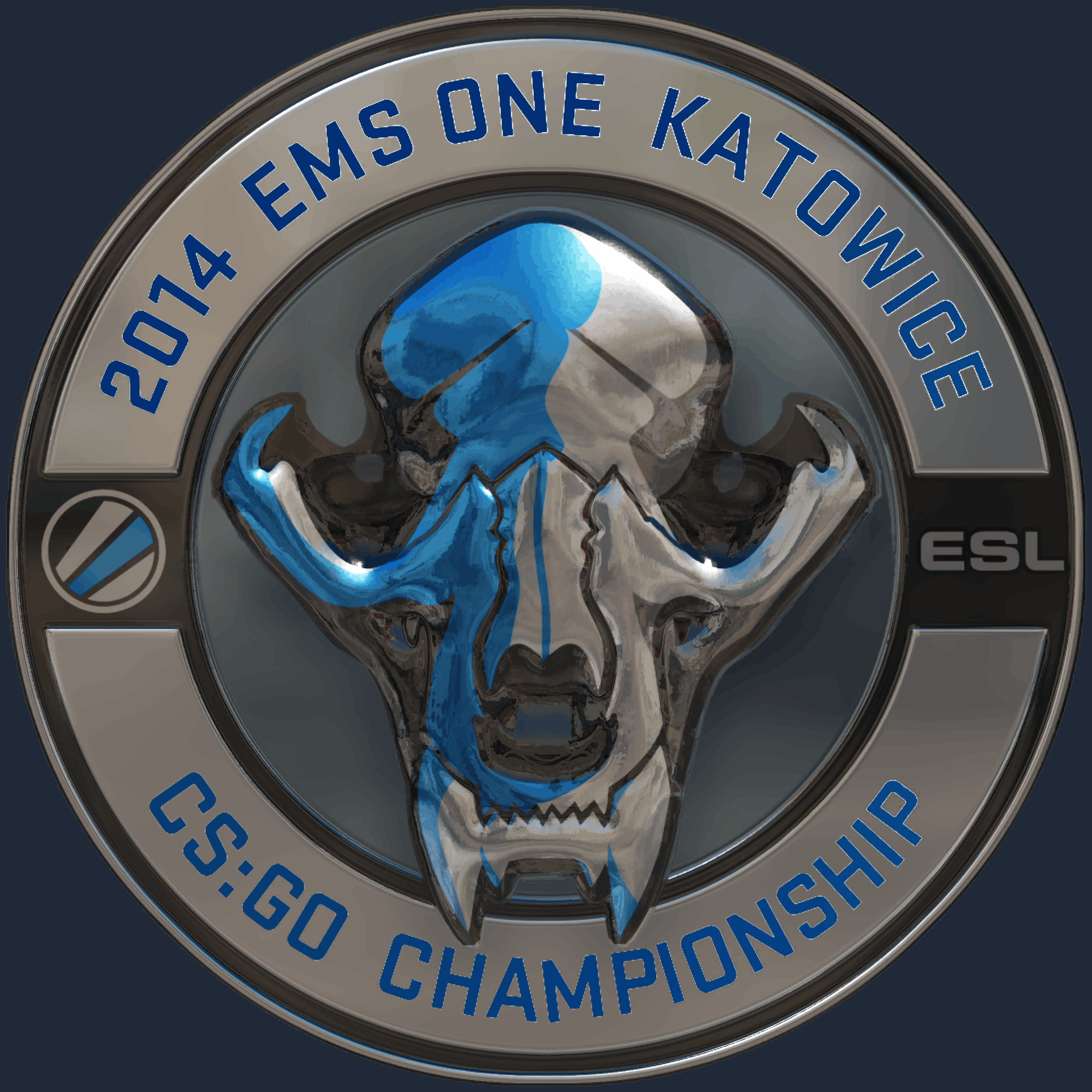 Sticker | ESL Skull (Foil) | Katowice 2014