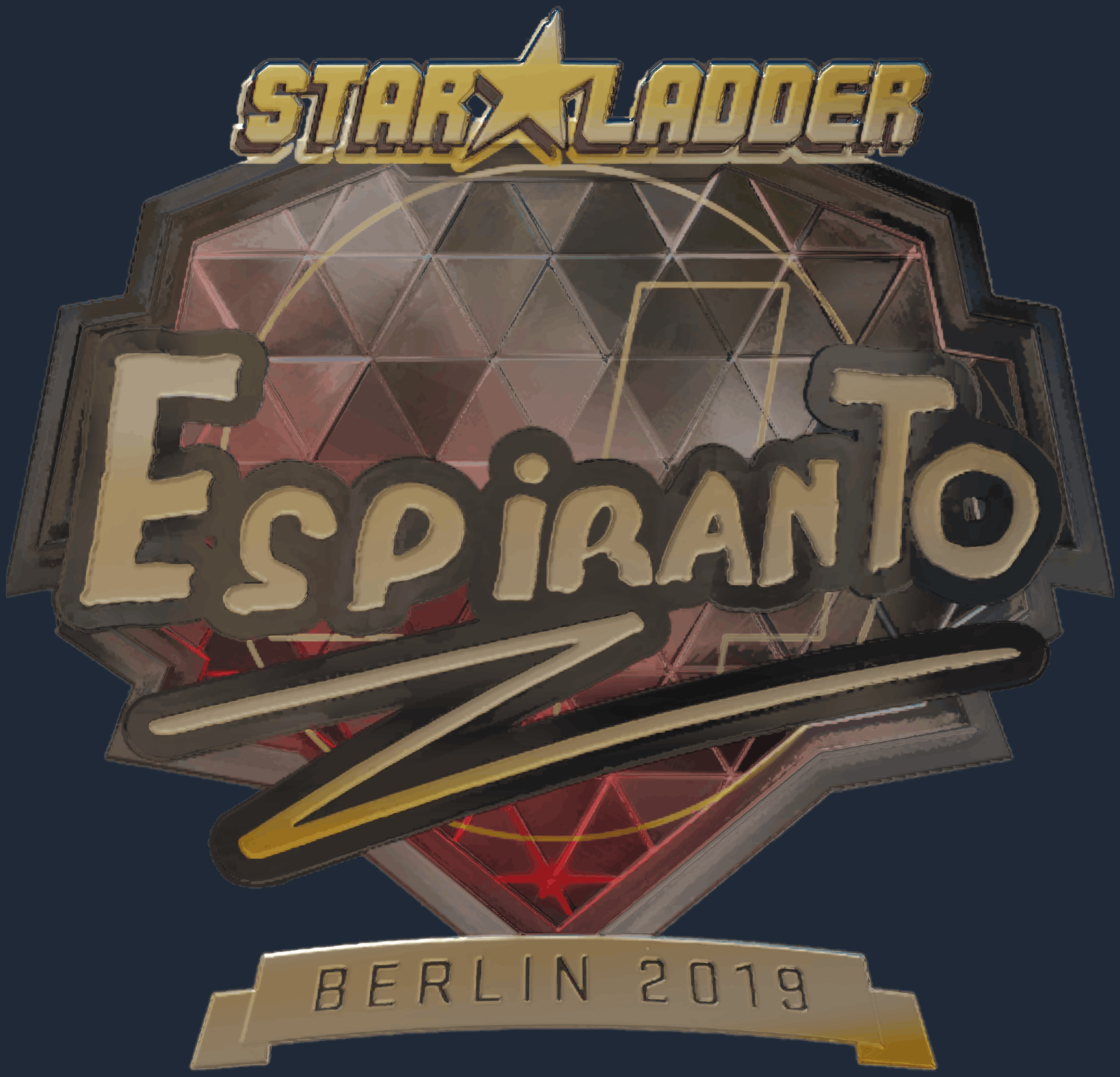 Sticker | EspiranTo (Gold) | Berlin 2019