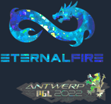 Sticker | Eternal Fire (Glitter) | Antwerp 2022
