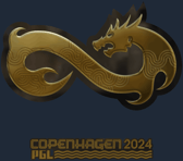 Sticker | Eternal Fire (Gold) | Copenhagen 2024
