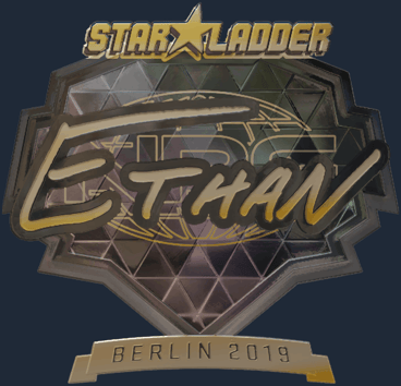 Sticker | Ethan (dorada) | Berlín 2019
