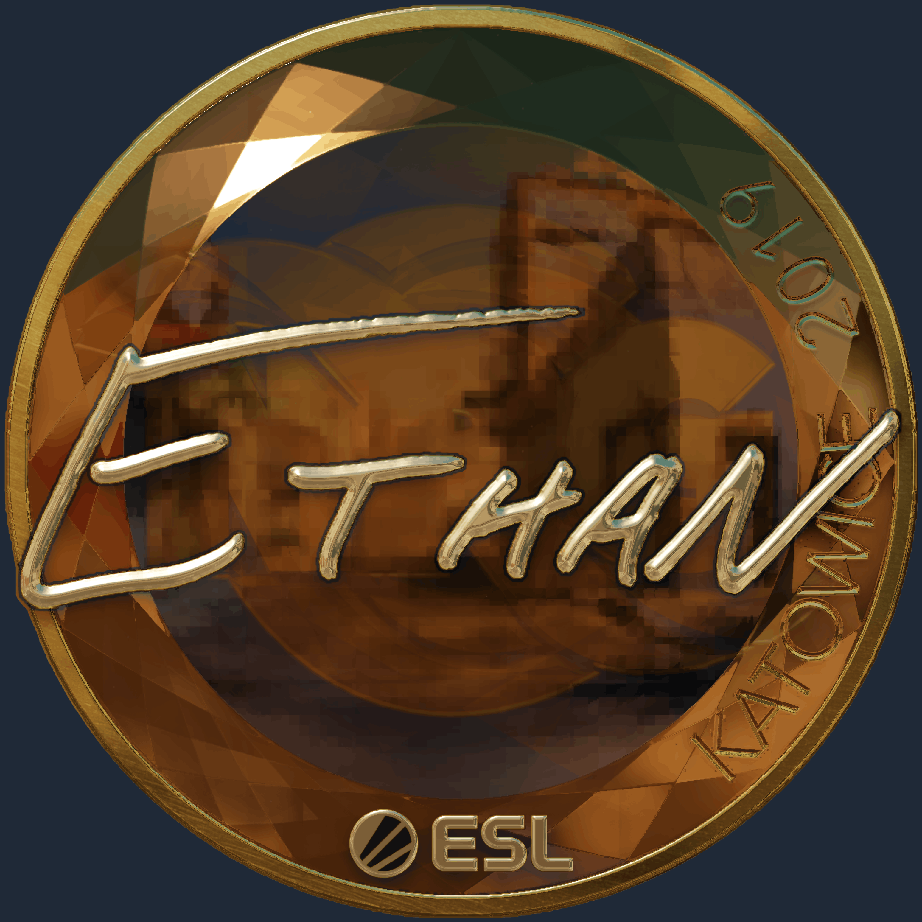 Sticker | Ethan (Gold) | Katowice 2019