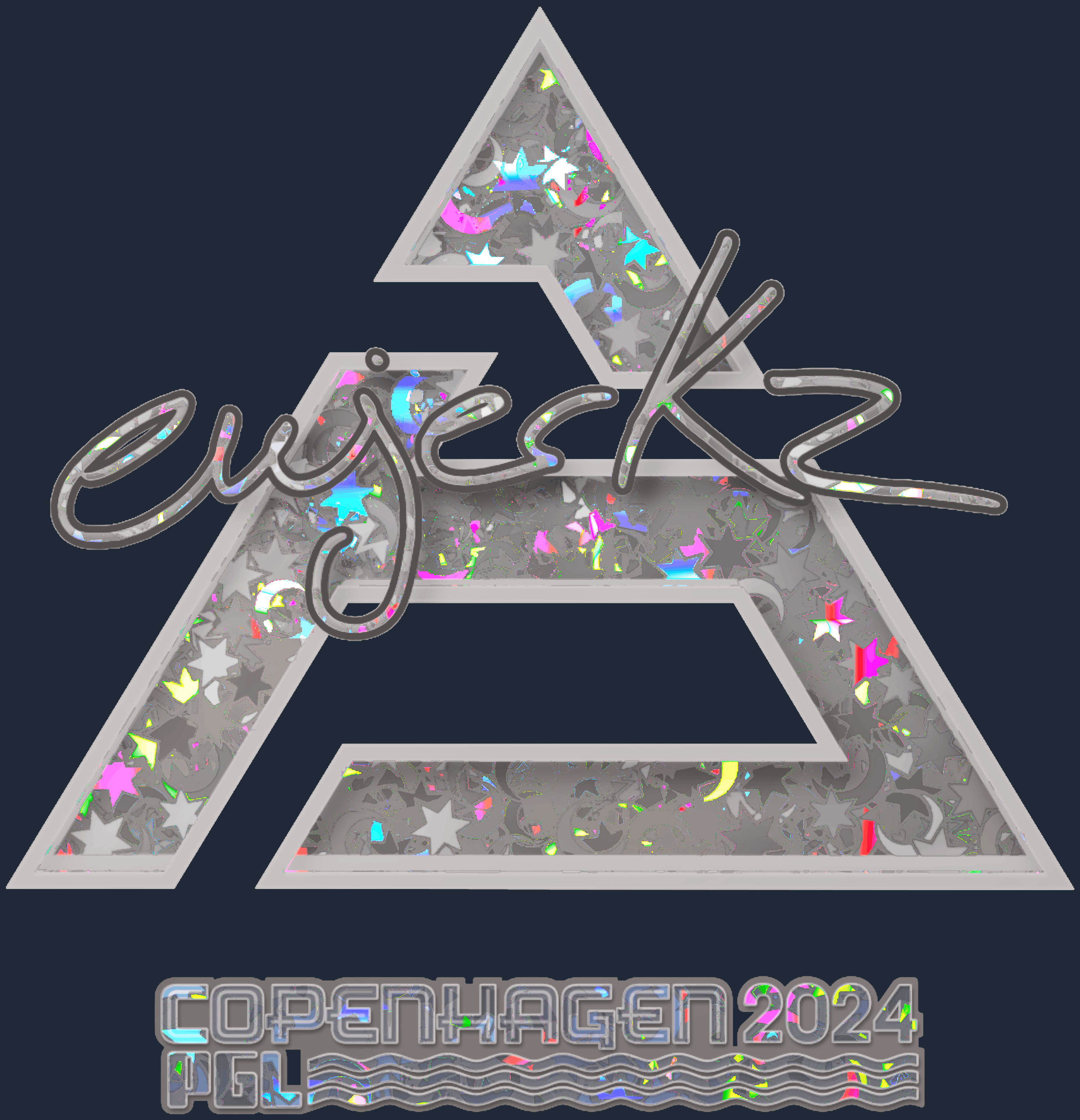 Sticker | ewjerkz (Glitter) | Copenhagen 2024