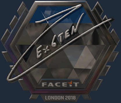 Sticker | Ex6TenZ (reflectante) | Londres 2018