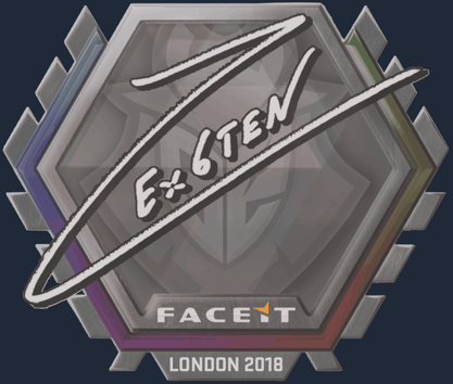 Sticker | Ex6TenZ | London 2018