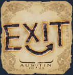 Sticker | exit | Austin 2025