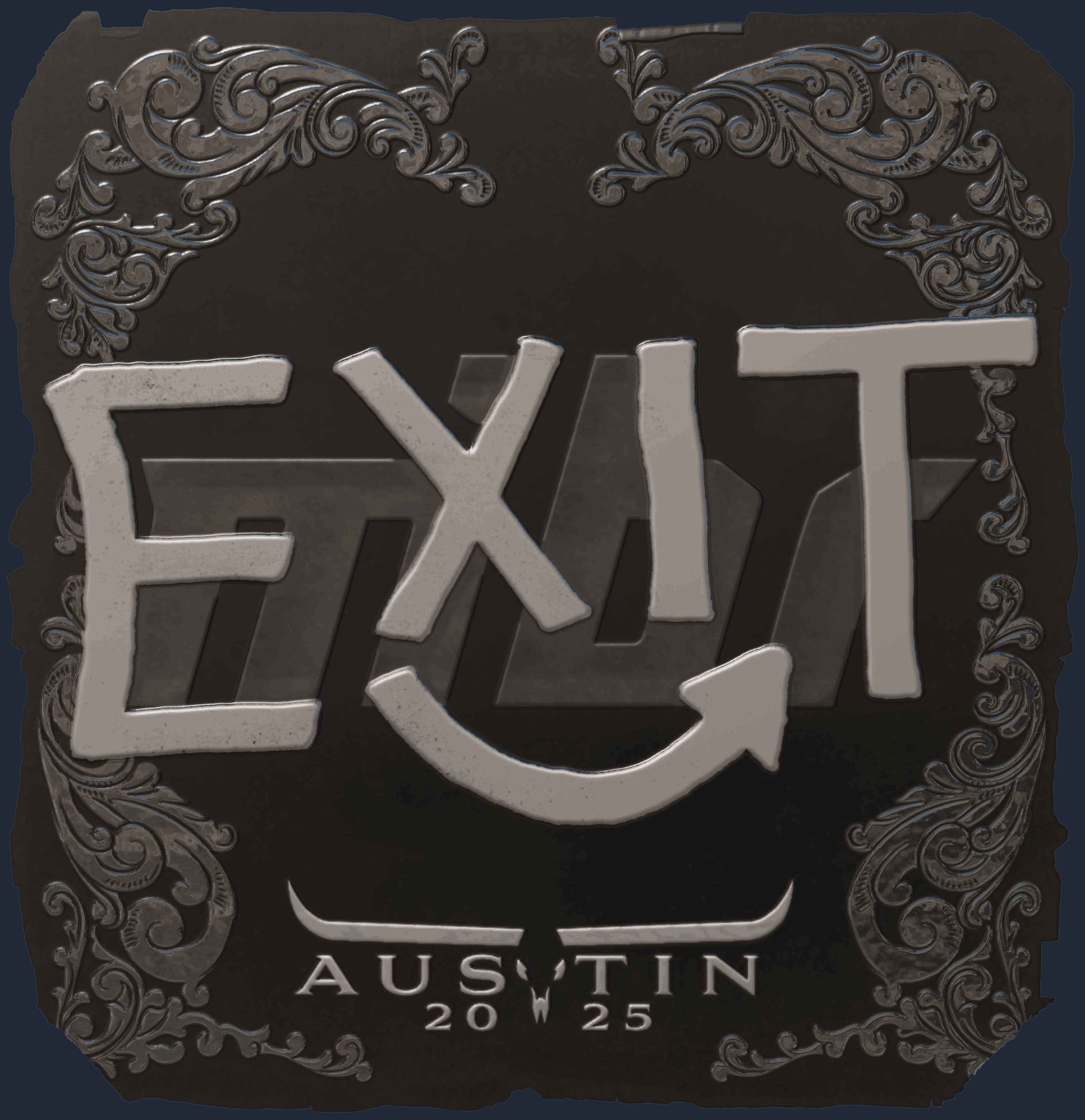 Sticker | exit (Foil) | Austin 2025