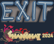 Sticker | exit | Shanghai 2024