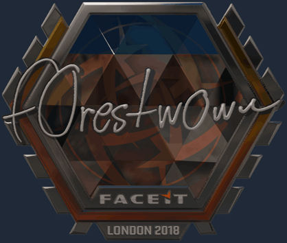 Sticker | f0rest (reflectante) | Londres 2018