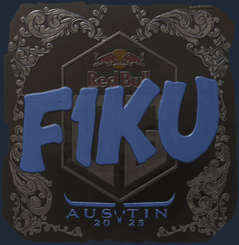 Sticker | F1KU (reflectante) | Austin 2025