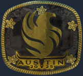 Sticker | Falcons (Gold) | Austin 2025