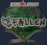 Sticker | FalleN (Foil) | Berlin 2019