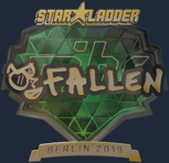 Sticker | FalleN (Gold) | Berlin 2019