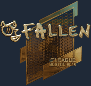 Sticker | FalleN (dorada) | Boston 2018