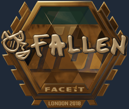 Sticker | FalleN (dorada) | Londres 2018