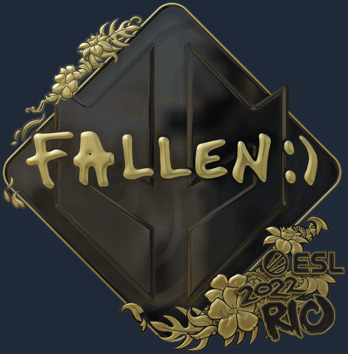 Sticker | FalleN (Gold) | Rio 2022