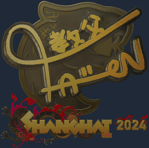 Sticker | FalleN (Gold) | Shanghai 2024