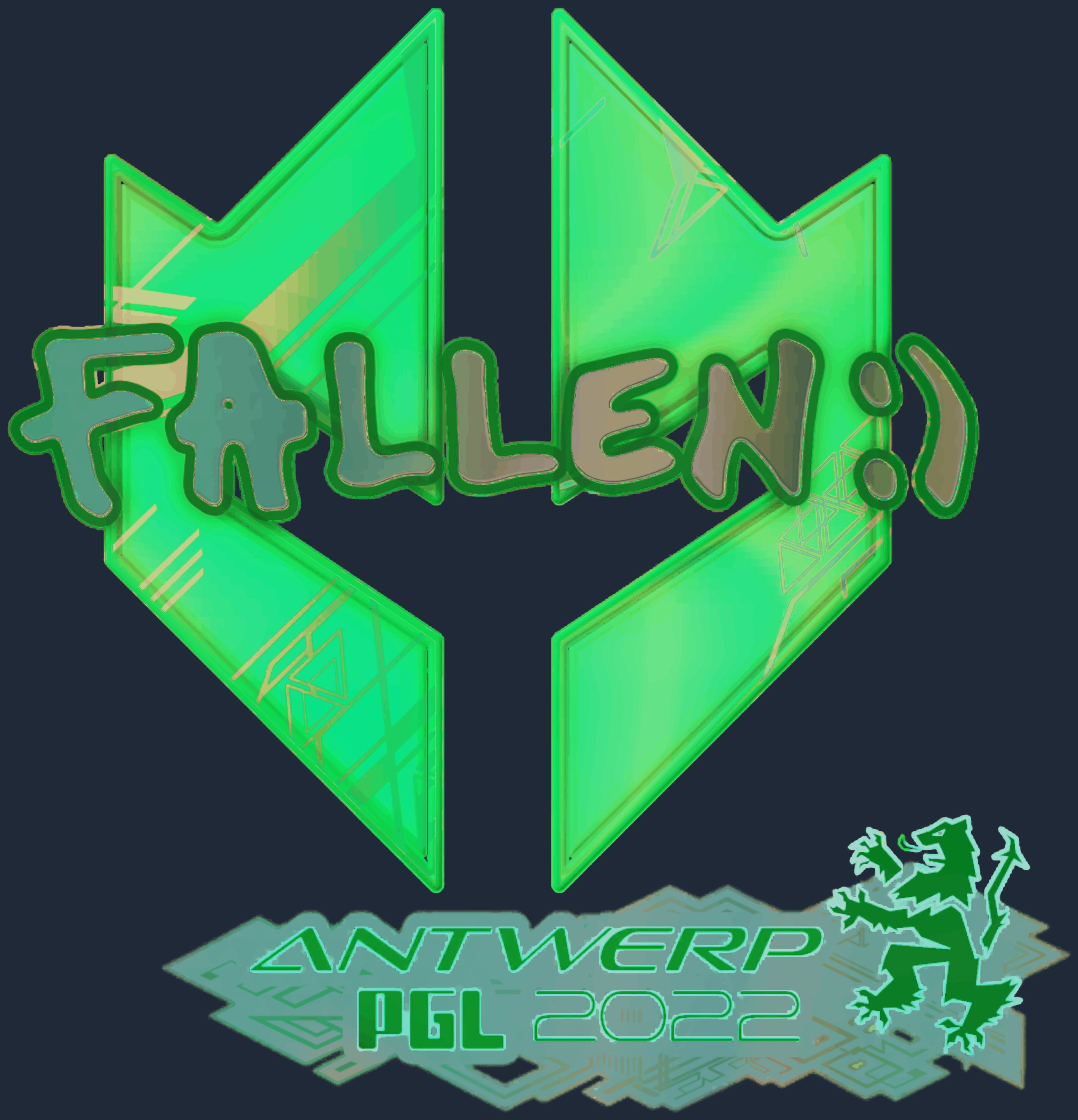 Sticker | FalleN (Holo) | Antwerp 2022