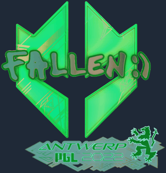 Sticker | FalleN (holográfica) | Amberes 2022