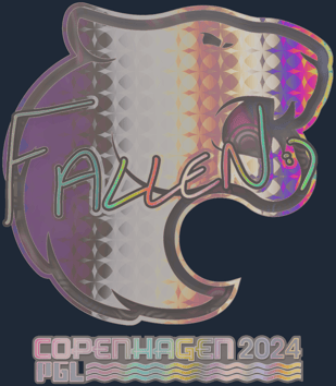 Sticker | FalleN (holográfica) | Copenhague 2024