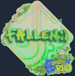 Sticker | FalleN (Holo) | Rio 2022