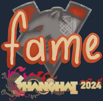 Sticker | fame | Shanghái 2024