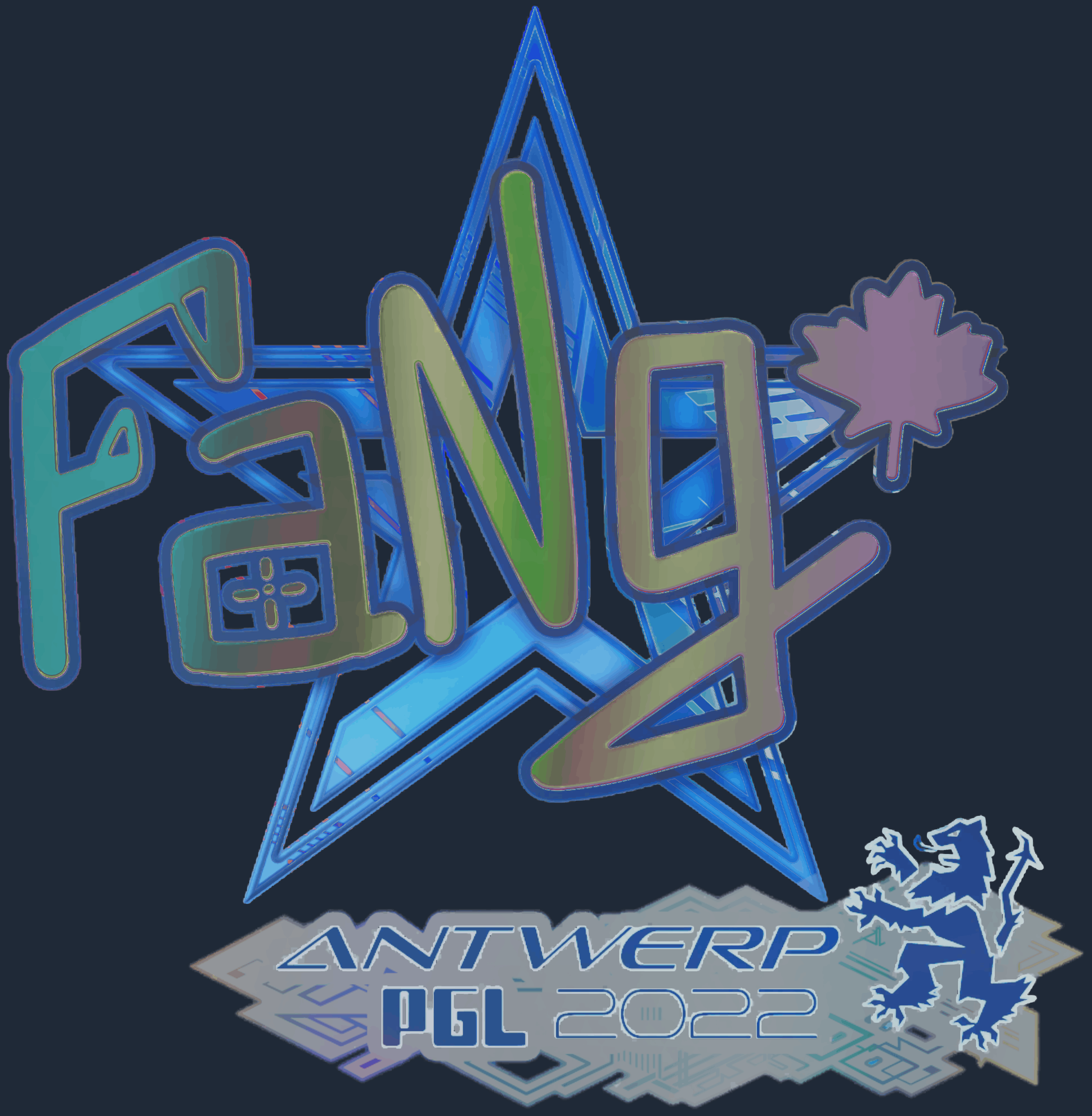 Sticker | FaNg (Holo) | Antwerp 2022