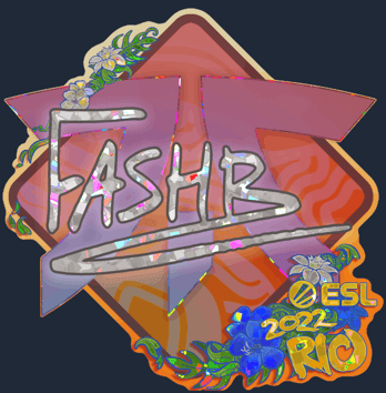 Sticker | FASHR (purpurina) | Río 2022