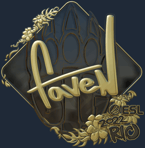 Sticker | faveN (Gold) | Rio 2022